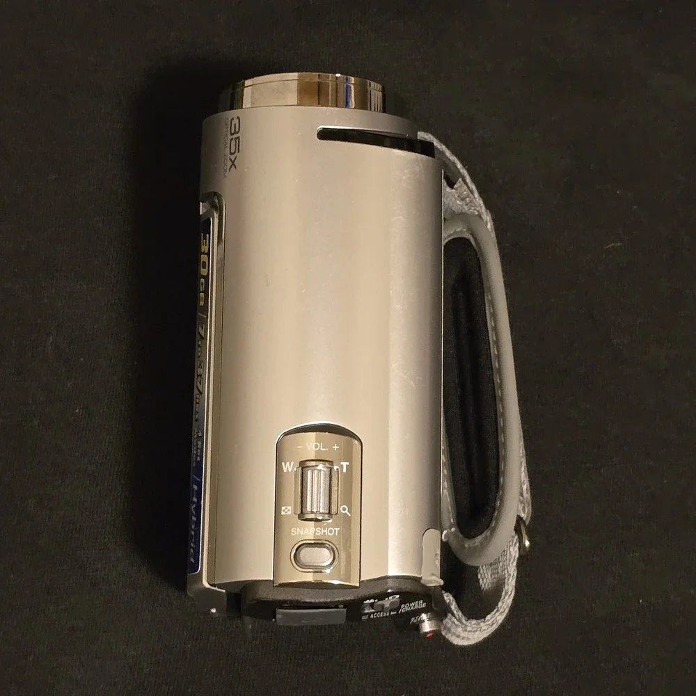 JVC Everio‎ GZ-MG335HU Hybrid 30GB HDD 35x Optical Camcorder Tested Works Bundle